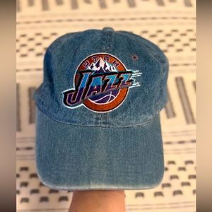 Denim Utah Jazz hat/cap